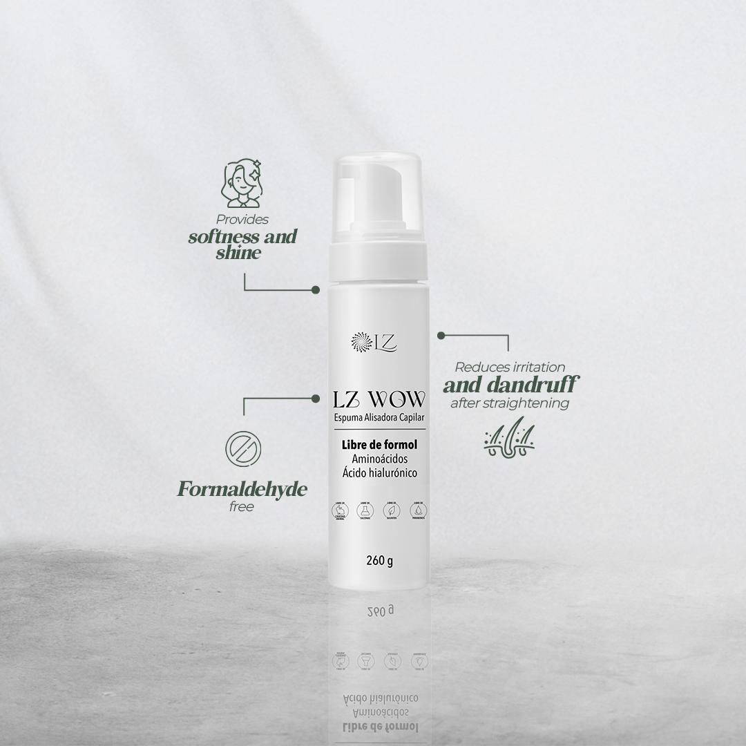LZ WOW STRAIGHTENING FOAM 45%OFF