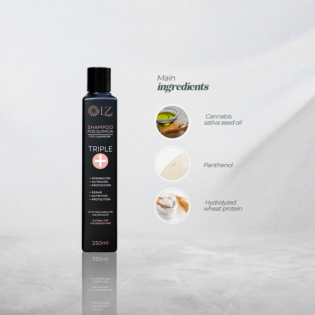TRIPLE + POS QUÍMICA / RECOVERY SHAMPOO 250ML