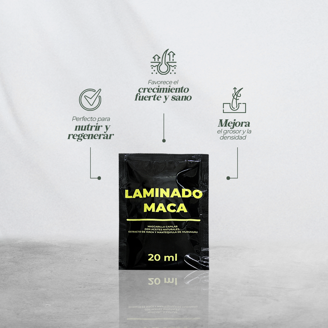 LAMINADO MACA 20ML HAIR MASK SACHET