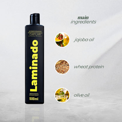 STRAIGHT HAIR CONDITIONER LAMINADO– 500 mL