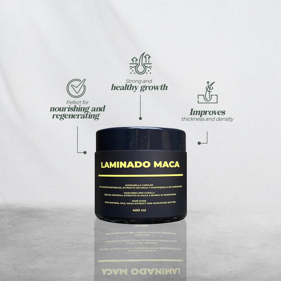 LAMINADO MACA 400 ML HAIR MASK