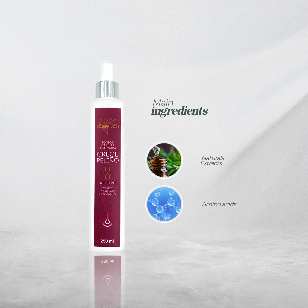 CRECE PELIÑO PLUS HAIR TONIC 250ML - 8.4 OZ
