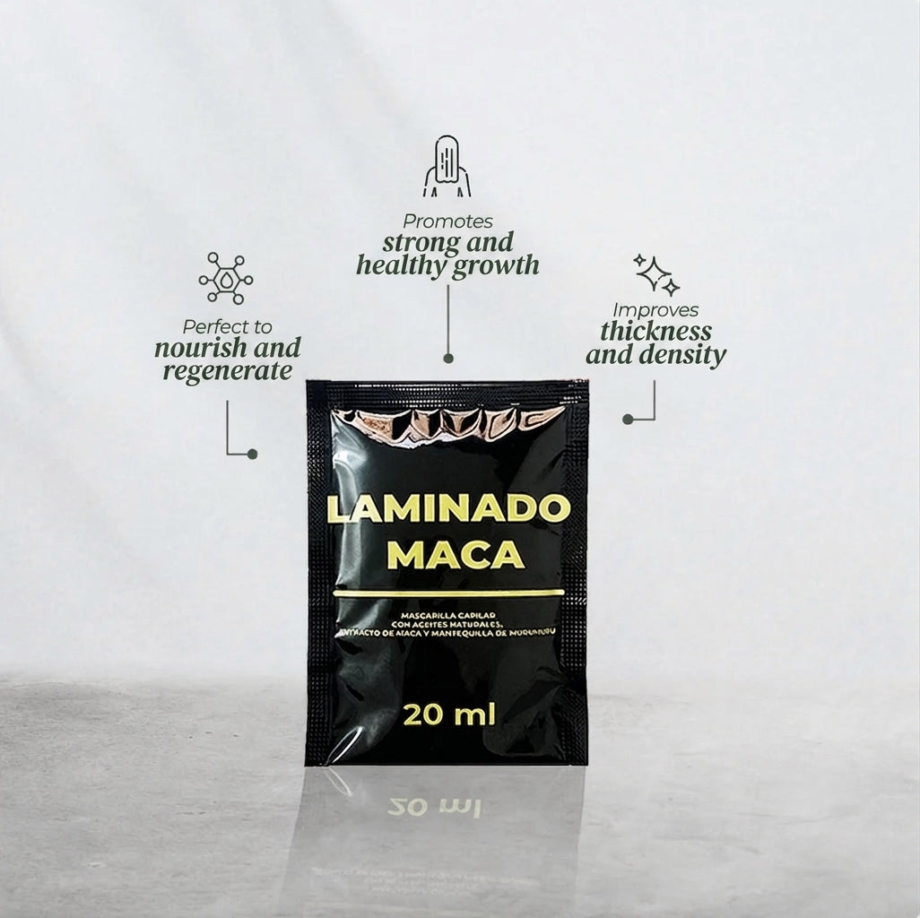 TIP FINISHER 5ML +  LAMINADO MACA 20 ML + CURL DEFINING CREAM 20 ML
