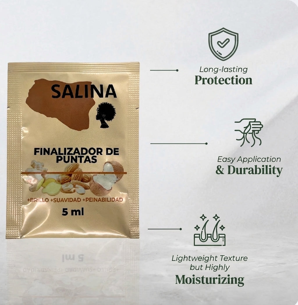 TIP FINISHER 5ML +  LAMINADO MACA 20 ML + CURL DEFINING CREAM 20 ML