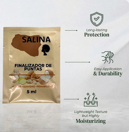 TIP FINISHER 5ML +  LAMINADO MACA 20 ML + CURL DEFINING CREAM 20 ML