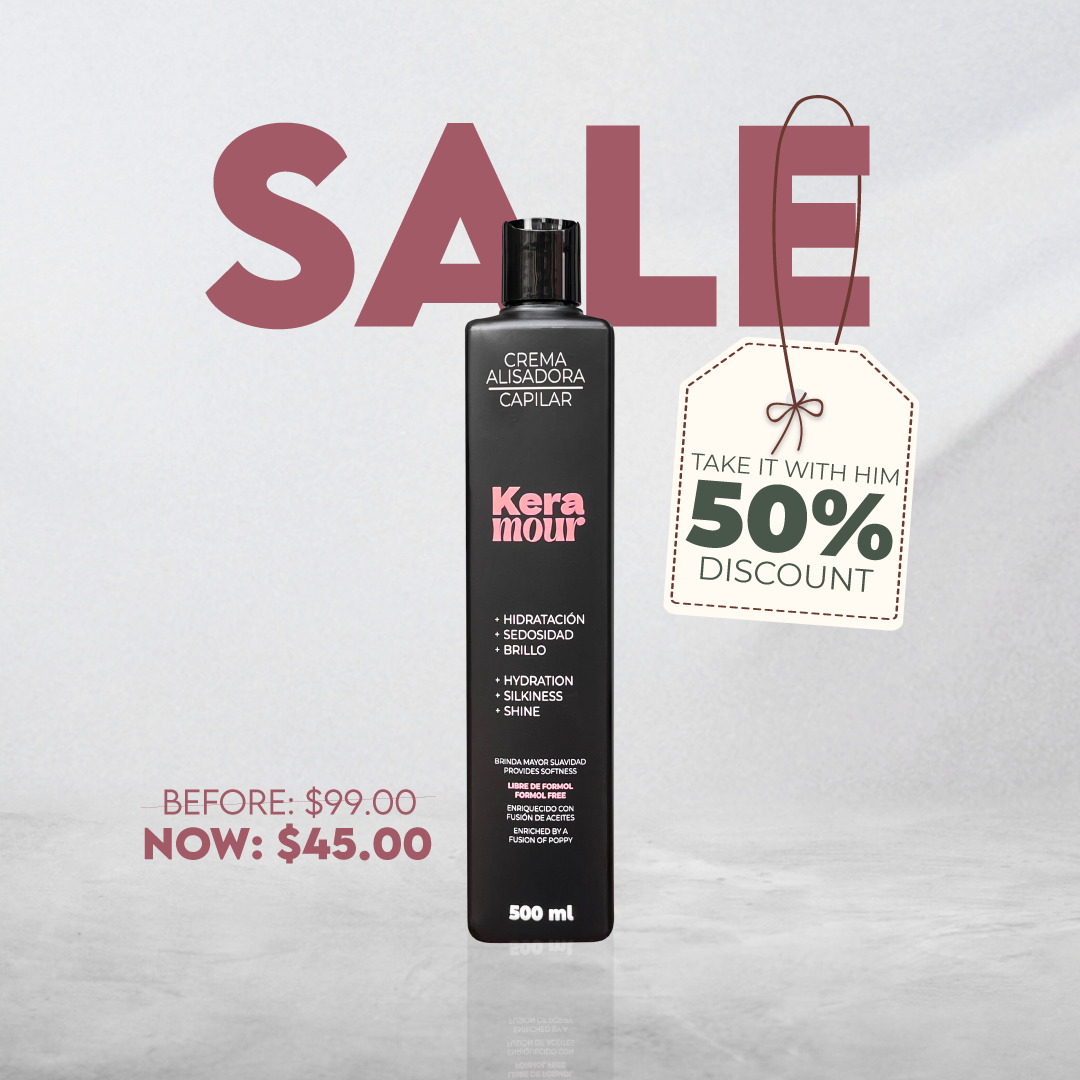 KERAMOUR-HAIR STRAIGHTENING CREAM 500ML