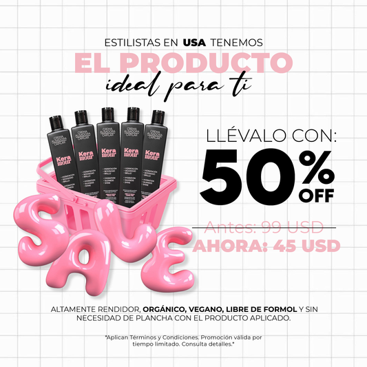 KERAMOUR-HAIR STRAIGHTENING CREAM 500ML