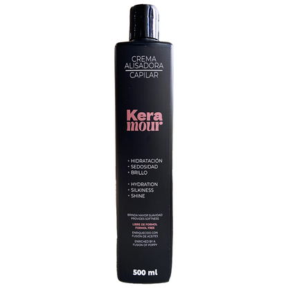 KERAMOUR-HAIR STRAIGHTENING CREAM 500ML